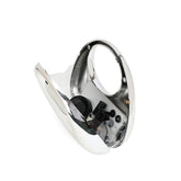 Colorful Crescent Moon Acrylic Handbag Socialite Handbag Makeup Dinner